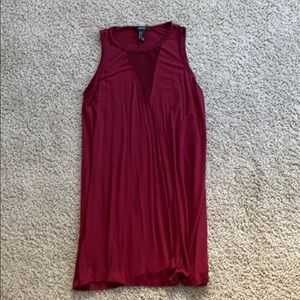 Maroon Dress